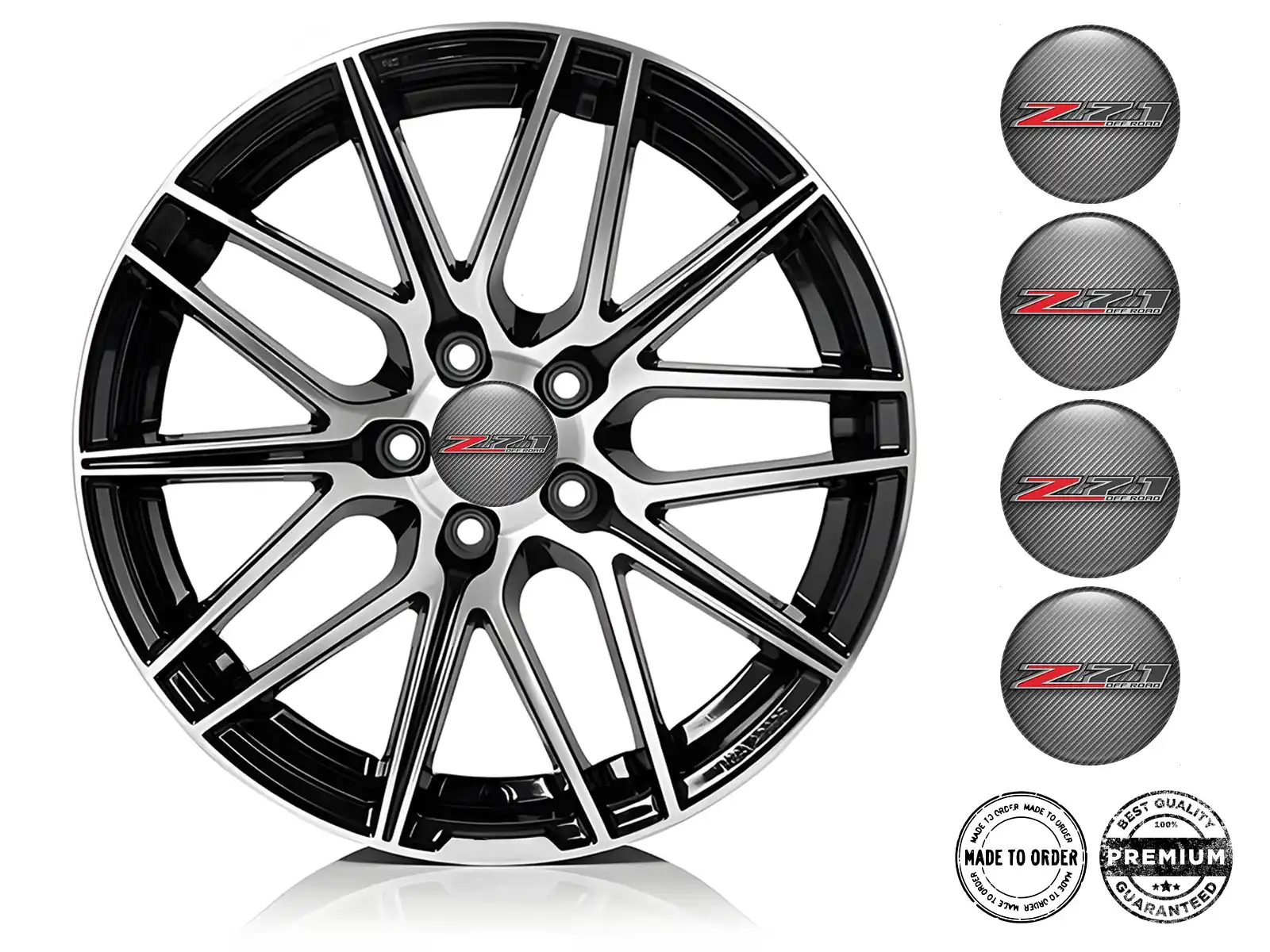 Chevrolet  Silikonaufkleber Logo Hochwertige Radembleme